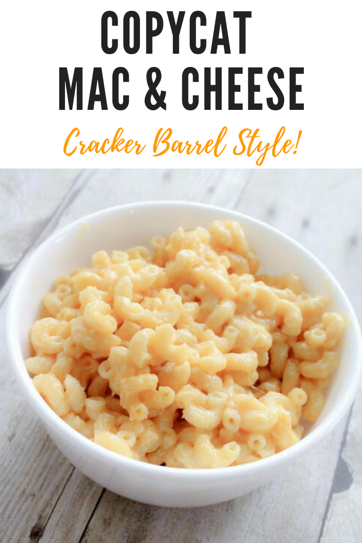 Copycat Cracker Barrel Mac N Cheese Recipe