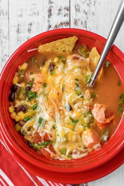 Fiesta Chicken Soup