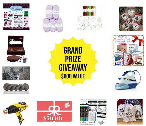 12 Days of Christmas Sleigh of Prizes Grand Prize Giveaway
