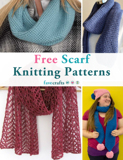 Loom Knit PATTERNS Scarf Easy Pattern Project With Step by Step