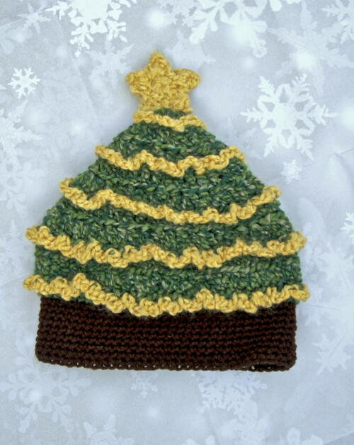 Light Me Up Christmas Tree Hat