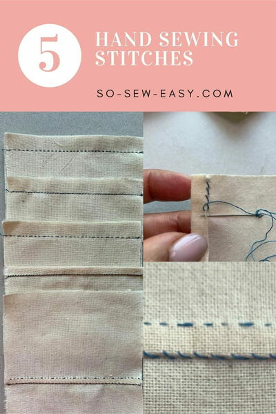 Hand-sewing Stitches For Making Clothes By Hand