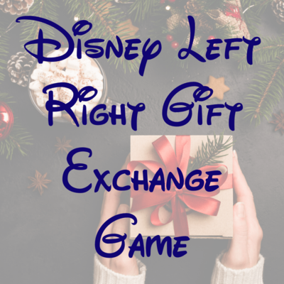 Disney Gift Exchange Game With Free Printable