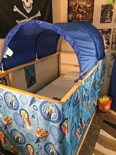 Ikea Kura Bed Hack | Diy Bed Tent
