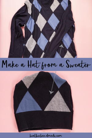 Make A Hat Out Of A Sweater