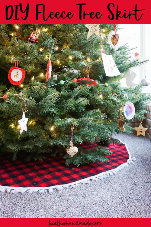 Diy Fleece Tree Skirt