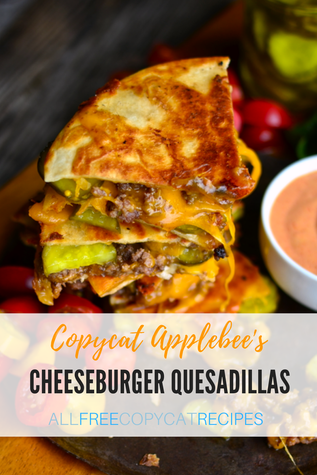 Cheeseburger Quesadillas Recipe 8887