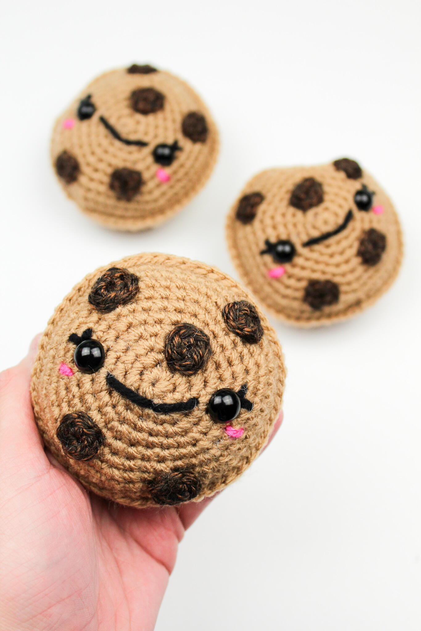 Crochet Chubby Chocolate Chip Amigurumi Pattern | FaveCrafts.com