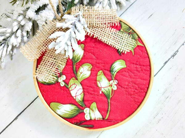 Embroidery Hoop Christmas Decorationembroidery Hoop Christmas Decoration