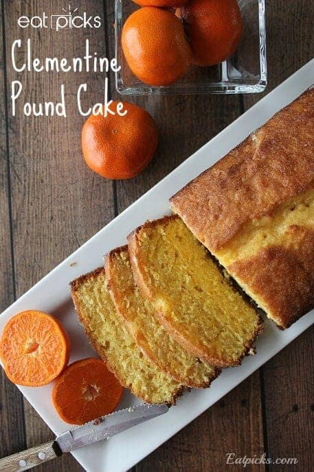 Delicious Clementine Pound Cake Recipe