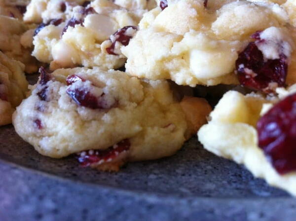 Cranberry White Chip Cookies