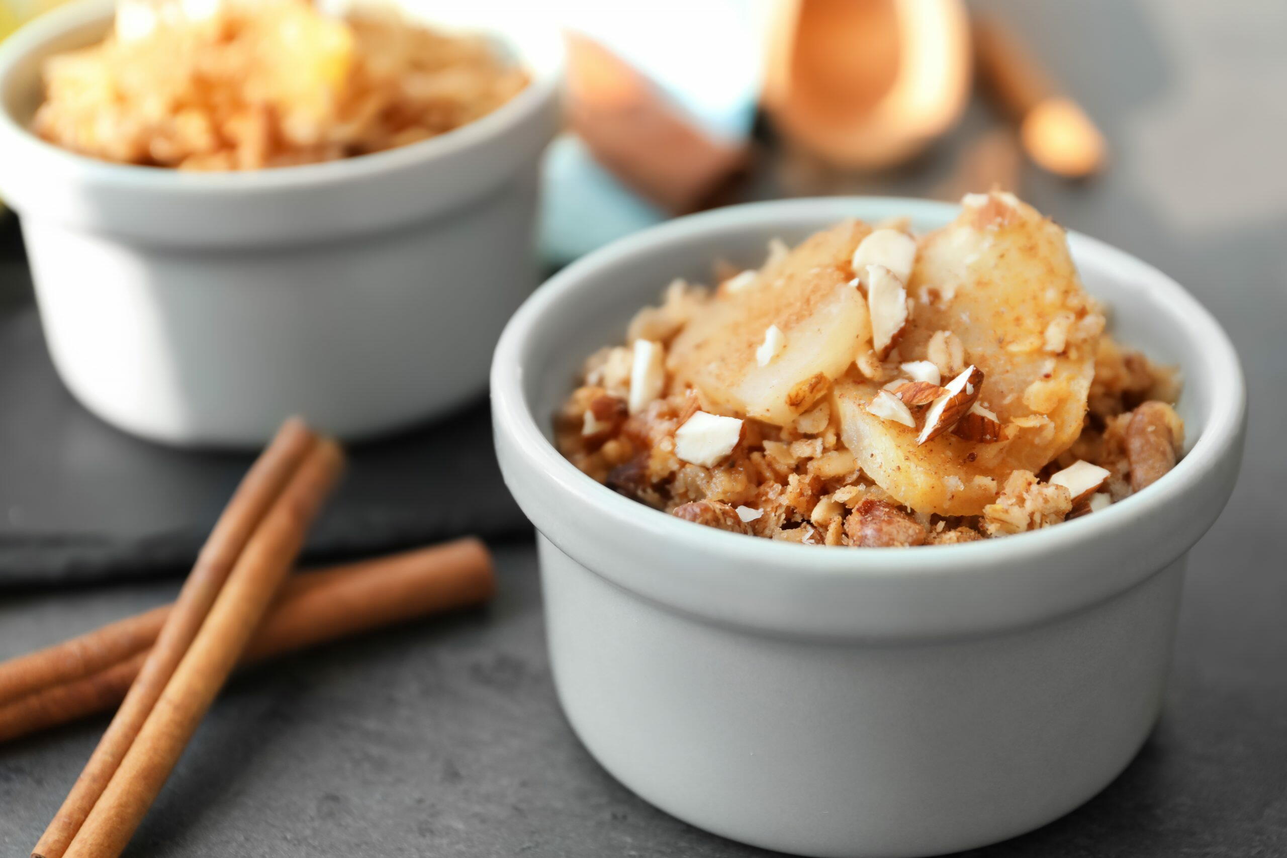 Oatmeal Apple Crisp | TheBestDessertRecipes.com