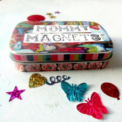 Mommy Magnets Free Printable Altered Altoid Tin