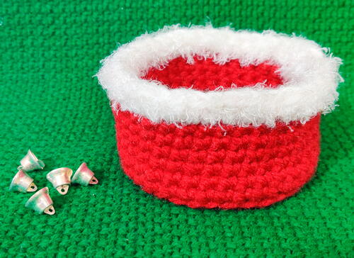 Crochet Christmas Gift Basket