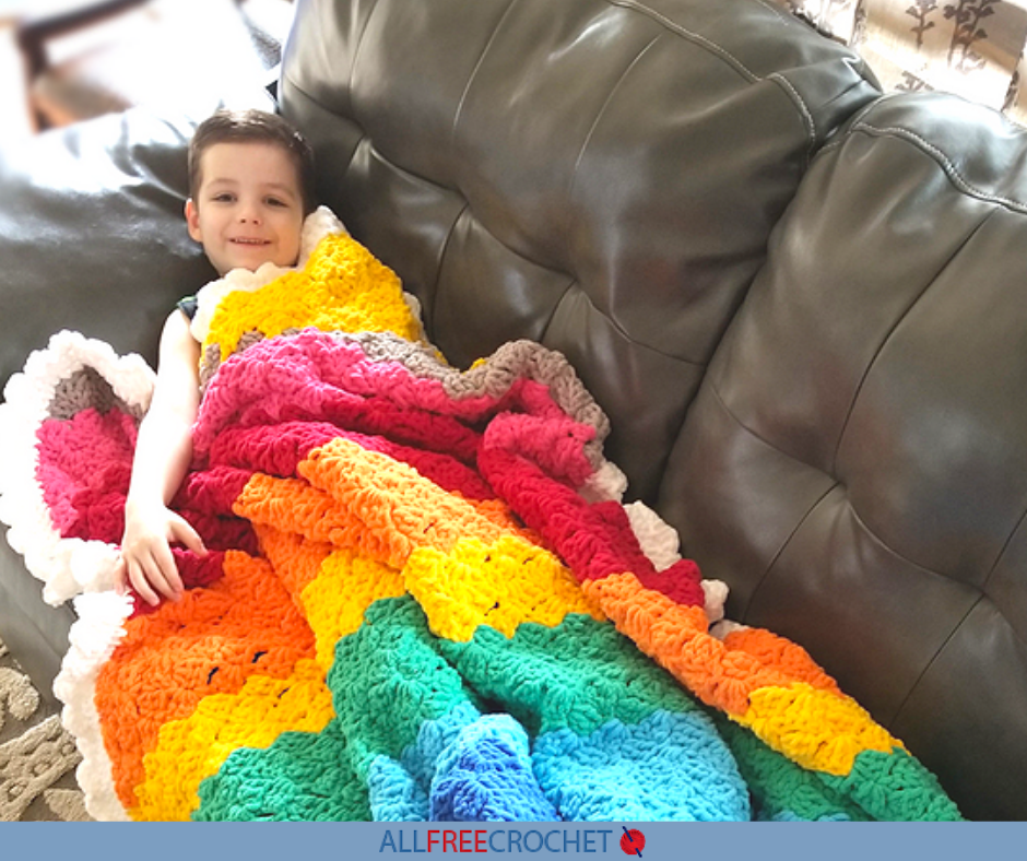 Crochet Weighted Blanket Benefits + Free Patterns