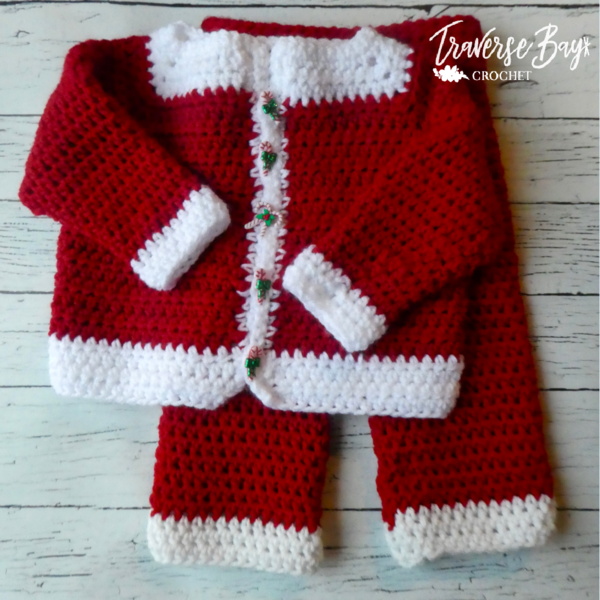 Santa Baby Outfit 6 Sizes