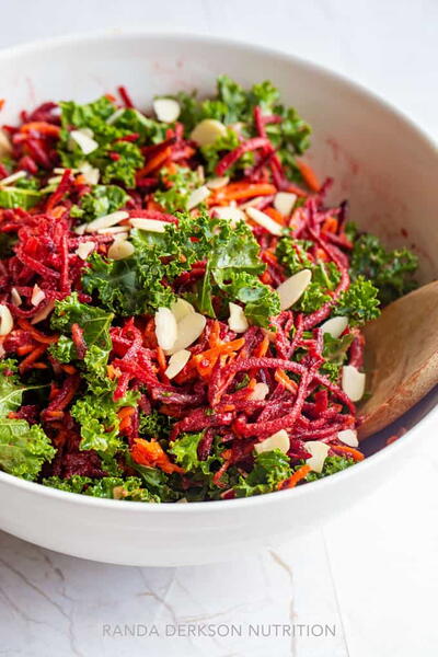 Easy Beet And Carrot Slaw