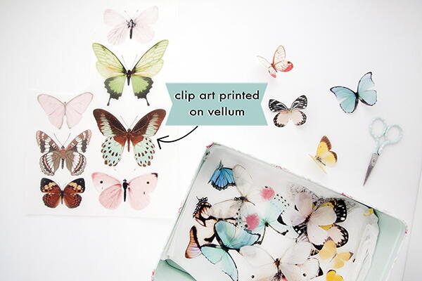 Free Printable Butterfly Clipart + Project Pdf | FaveCrafts.com free-printable-butterfly-clipart-project-pdf-favecrafts-com
