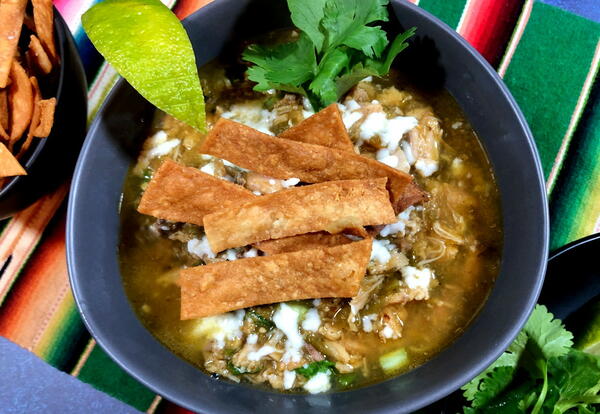 Instant Pot Green Chile Chicken Verde