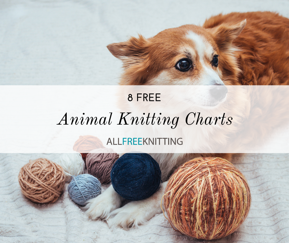 8 Free Animal Knitting Charts | AllFreeKnitting.com