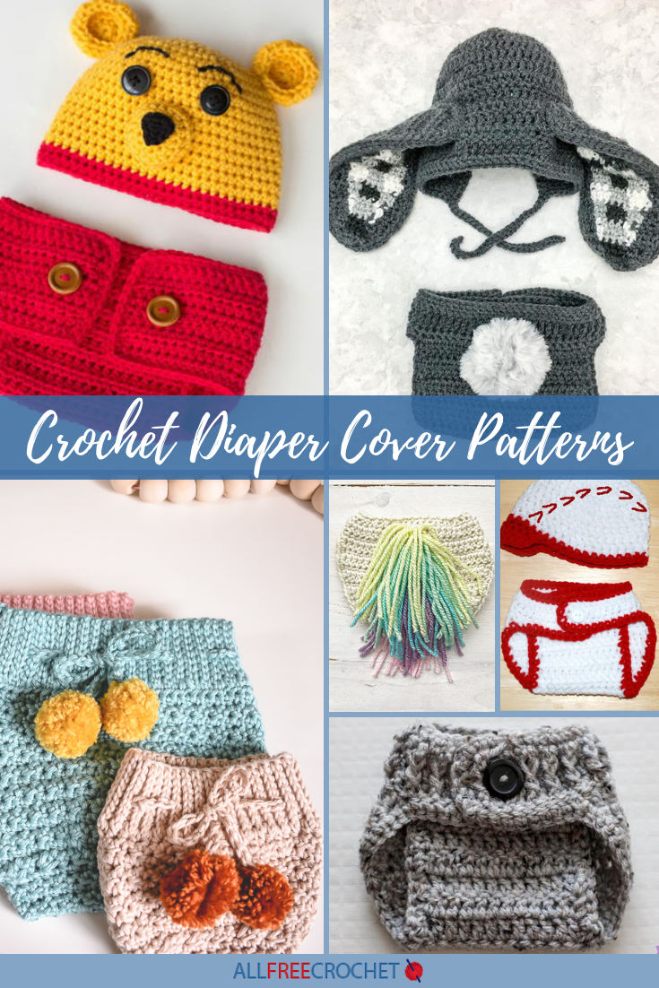 13 Crochet Diaper Cover Patterns (Free!) | AllFreeCrochet.com 13-crochet-diaper-cover-patterns-free-allfreecrochet-com