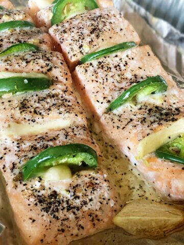 Keto-friendly And Gluten-free Garlic Salmon | AllFreeCopycatRecipes.com