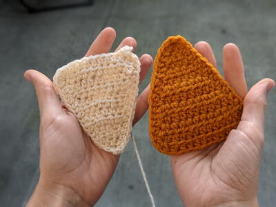 Crochet Equilateral Triangle