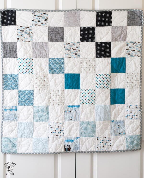 Ombre Baby Quilt Pattern