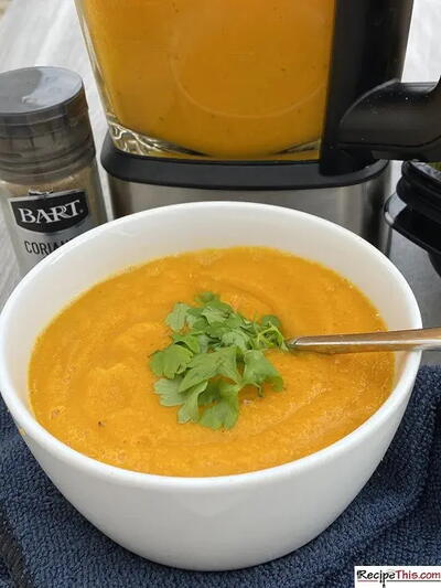 Slimming World Carrot Soup In Soup Maker