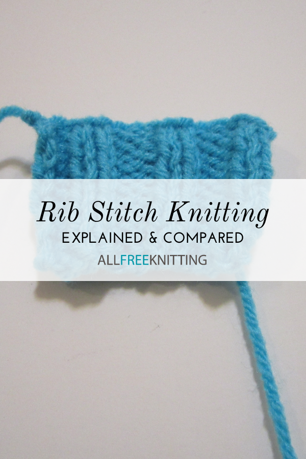 Knitting Ribbing Variations: 6 Ways (With Pictures) | AllFreeKnitting.com