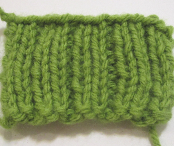 Knit Together  Hollow (Double) Rib with needles and knitting pattern  chart, Rib Stitches Patterns (Rib Knit)