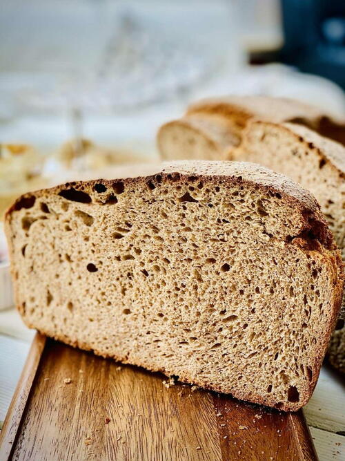 Easy Homemade Spelt Sourdough