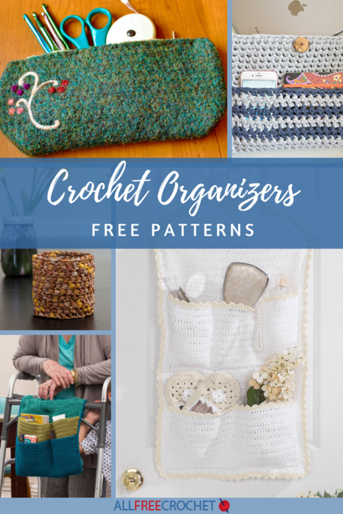 Crochet Storage Ideas 21 Crochet Organizer Patterns