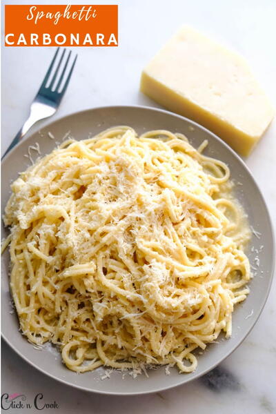 Pasta Carbonara Recipe | FaveSouthernRecipes.com