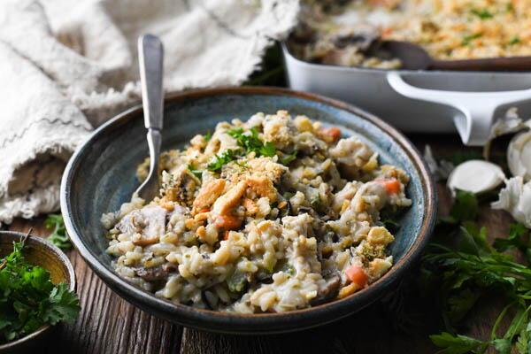 Chicken And Wild Rice Casserole