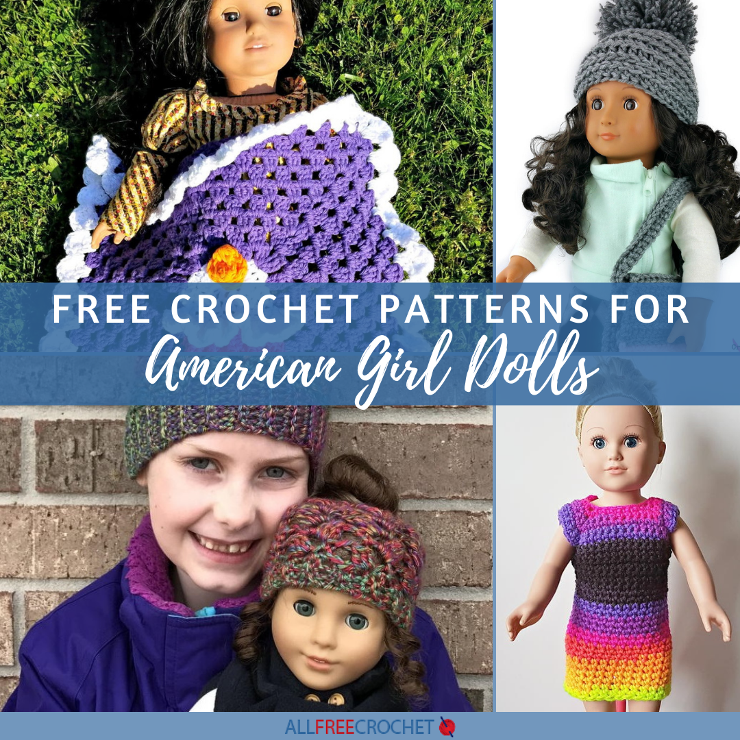 Crochet american girl doll deals clothes
