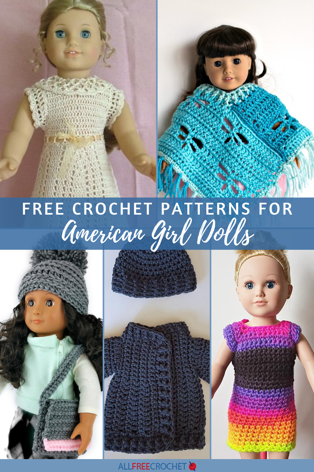 40+ Free Crochet Patterns for American Girl Doll | AllFreeCrochet.com 40-free-crochet-patterns-for-american-girl-doll-allfreecrochet-com