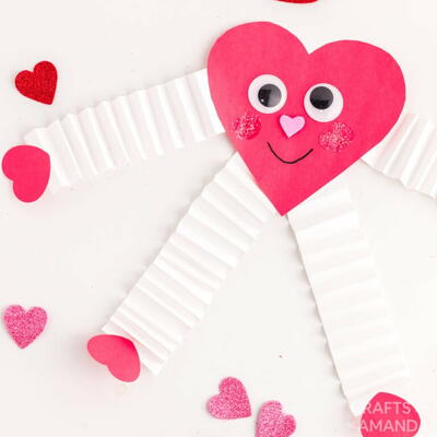 Valentine Hugs For Preschoolers
