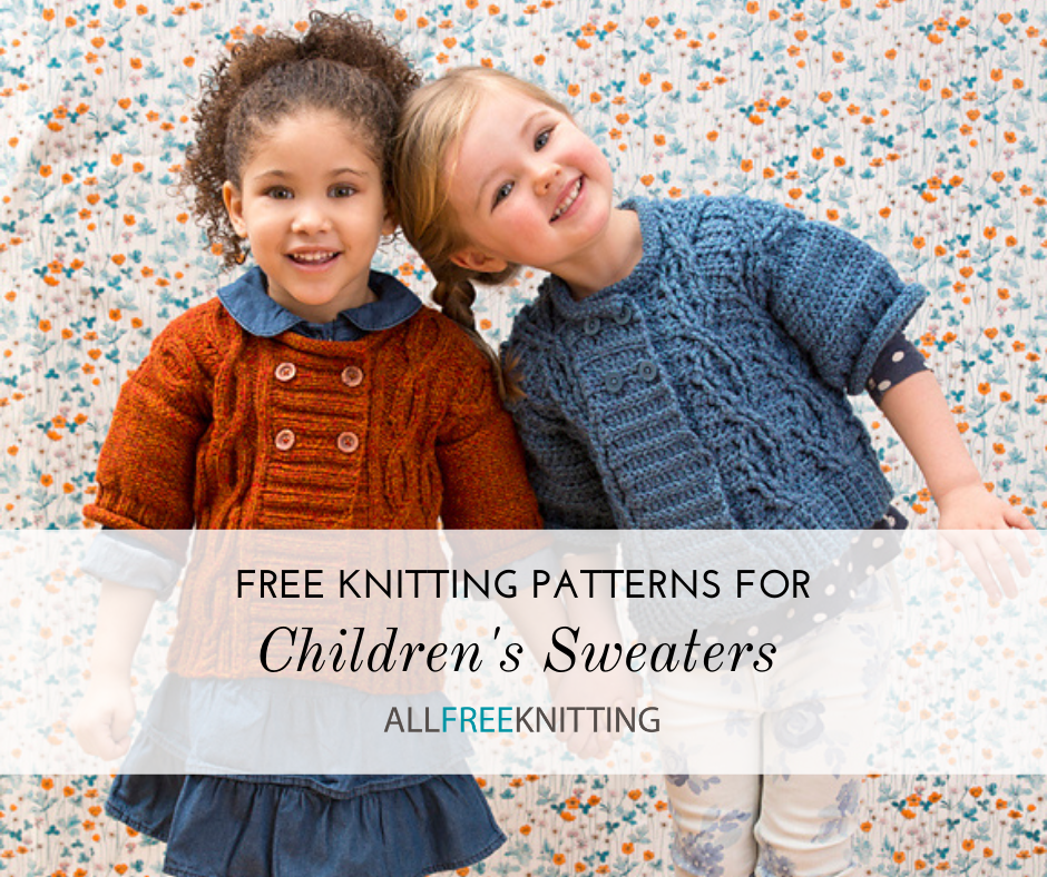 24 Free Knitting Patterns for Children s Sweaters