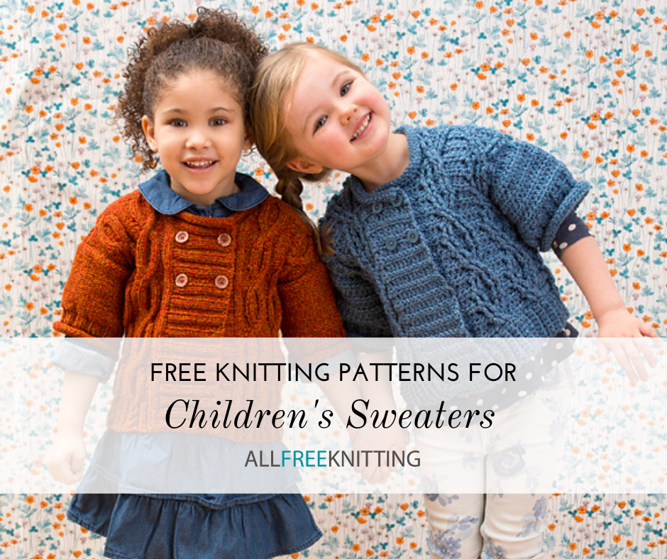Free aran knitting patterns for childrens cardigans outlet