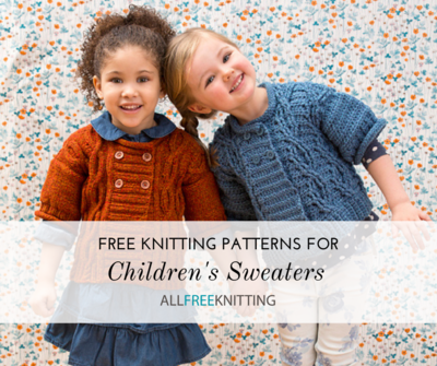 24 Free Knitting Patterns for Children's Sweaters