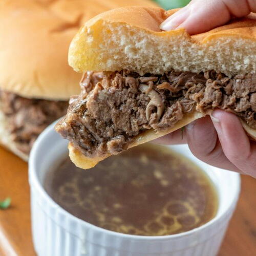 Slow Cooker Beef Dip | AllFreeSlowCookerRecipes.com