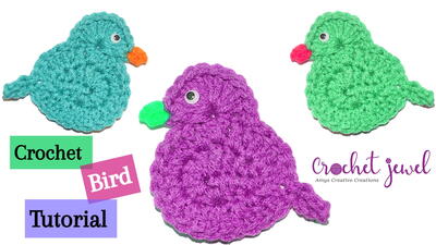 Crochet Bird Tutorial 