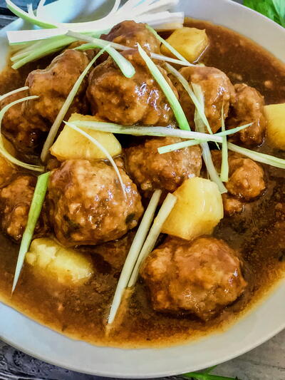 Sweet And Sour Mini Meatballs