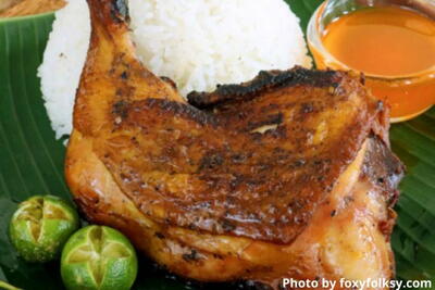 Chicken Inasal with Special Chicken Oil
