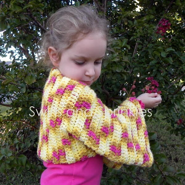 Single Skein Crochet Shrug