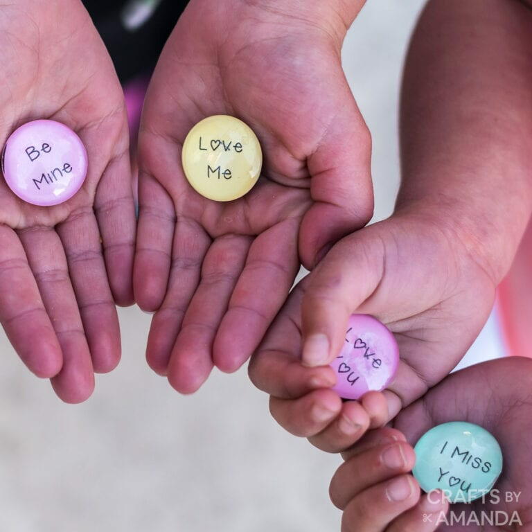 Conversation Marble Magnets | FaveCrafts.com
