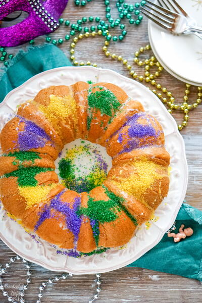 Crescent Roll King Cake
