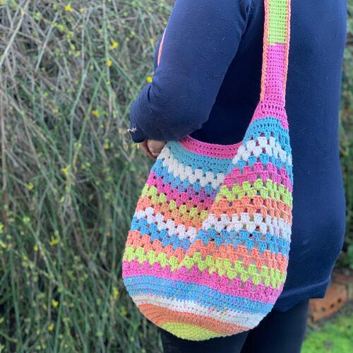 Granny's Shopping Bag | AllFreeCrochet.com