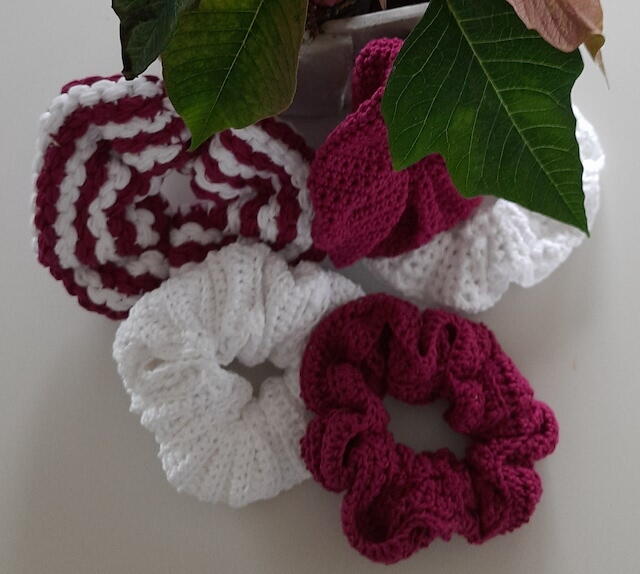 5 Awesome Patterns To Crochet Lovely Scrunchies As Short Time Projects